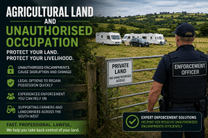 traveller removal agricultural land