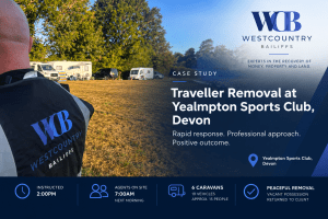 Traveller Removal Devon